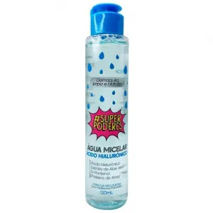 Agua Micelar Acido Hialurônico 120ml - Super Poderes